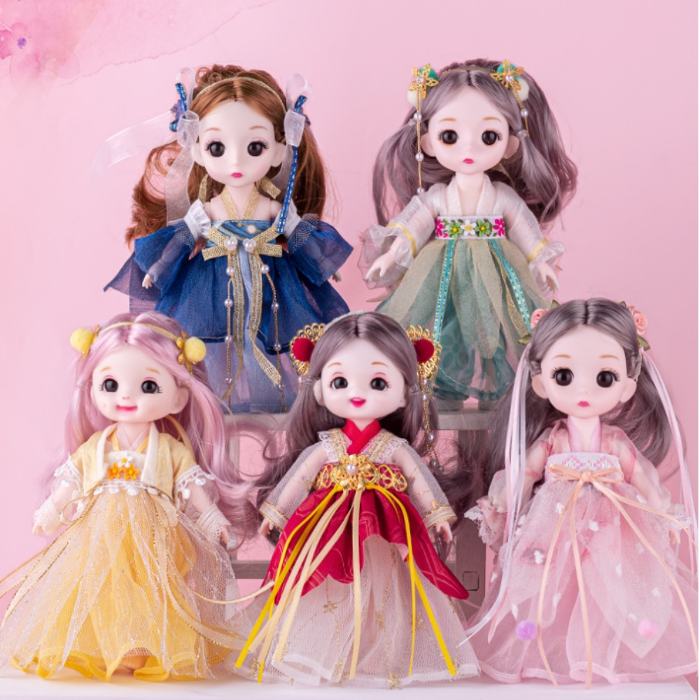 Korean Beauty Lifestyle - Robe de poupée de 17CM, Costume