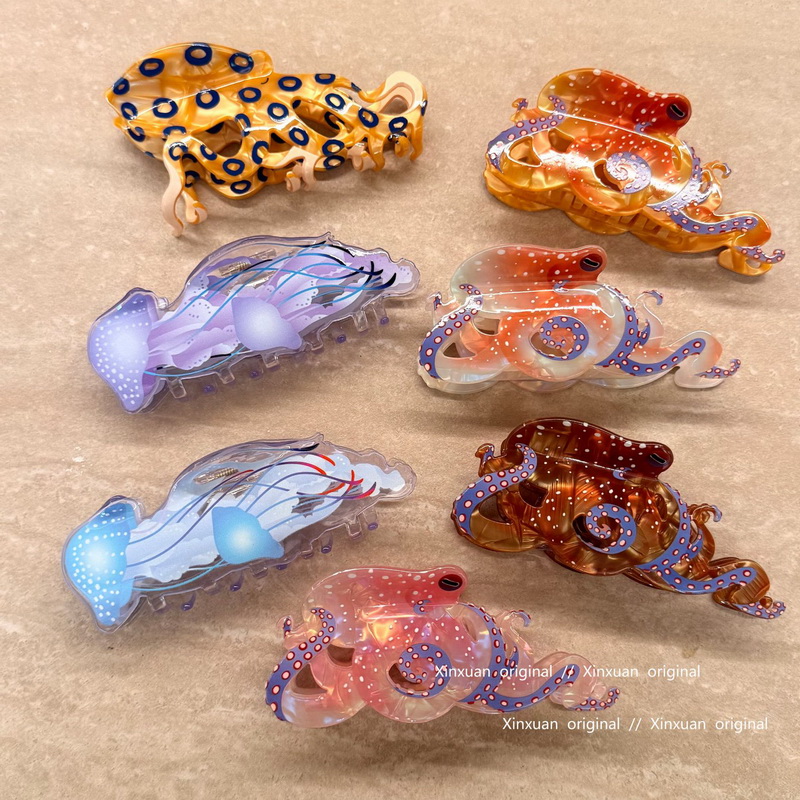 Pince à cheveux méduse grande  - Hanbok Hair Pin avis et prix