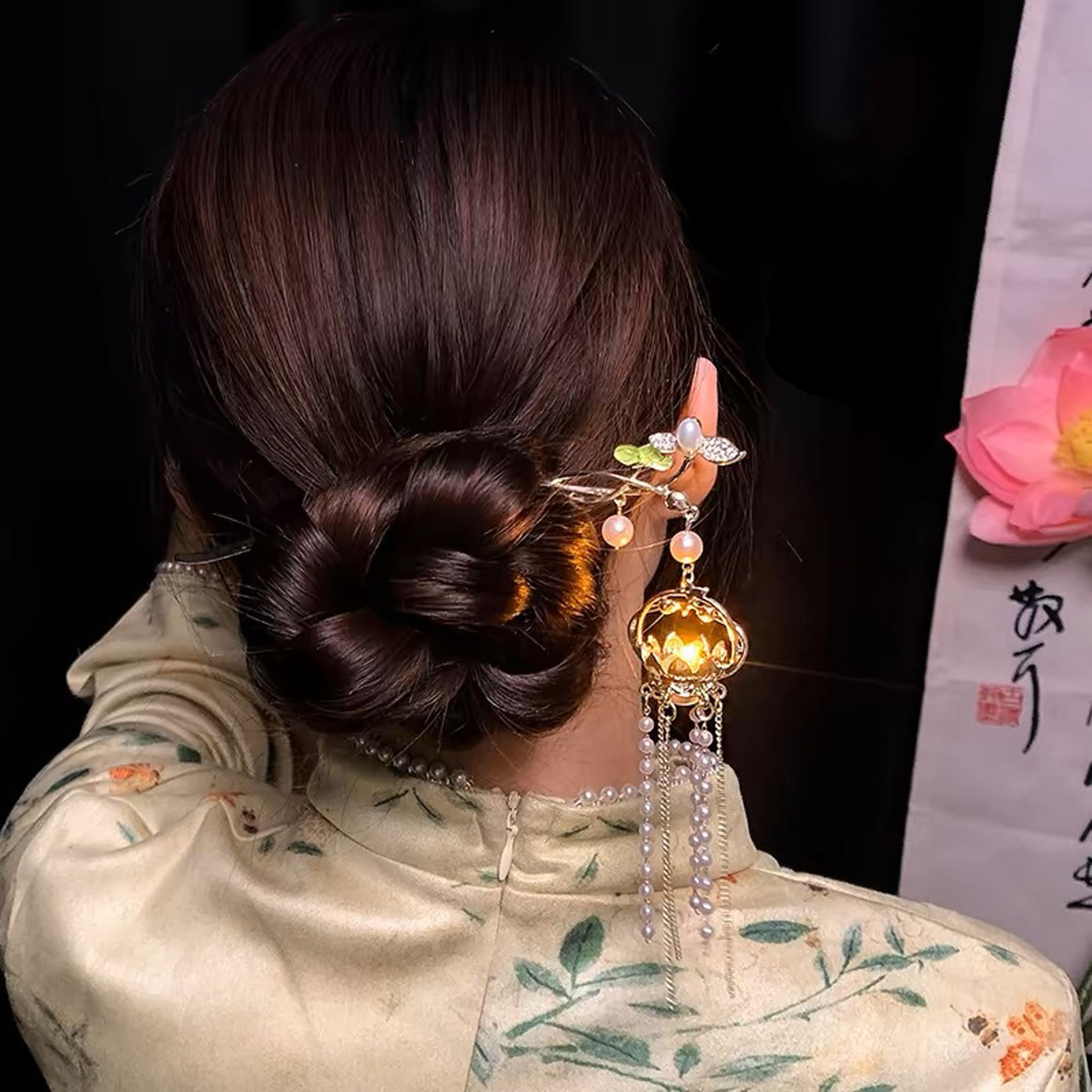 Épingle à cheveux lumineuse en - Hanbok Hair Pin avis et prix