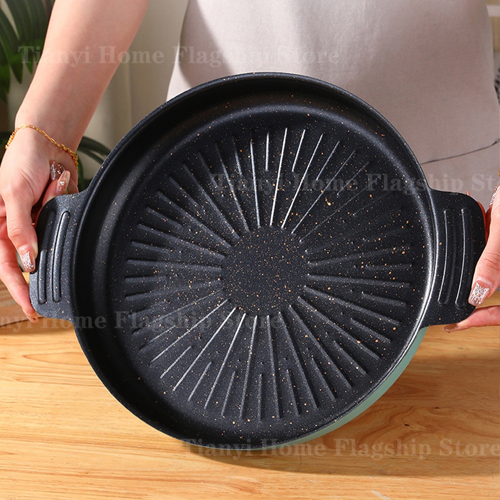 Plaque de barbecue ronde antia - Korean Bbq Grill avis et prix