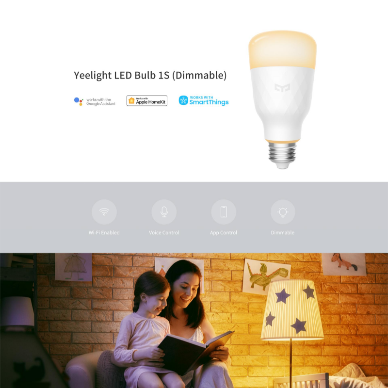 Ampoule LED Yeelight 1S E26/E2 - Yeelight Light Smart Bulb avis et prix