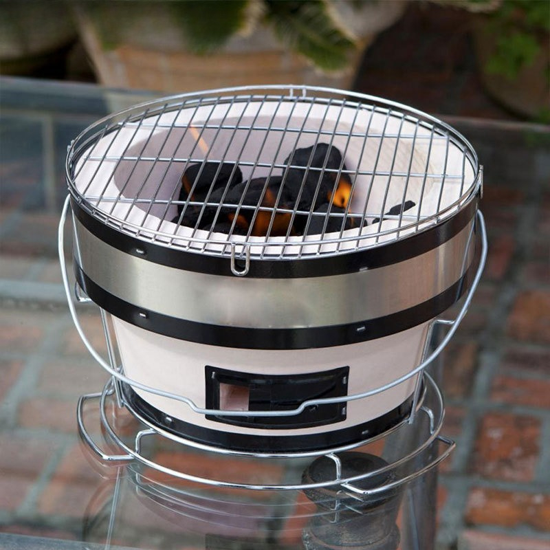 Gril à charbon en céramique, b - Korean Bbq Grill avis et prix