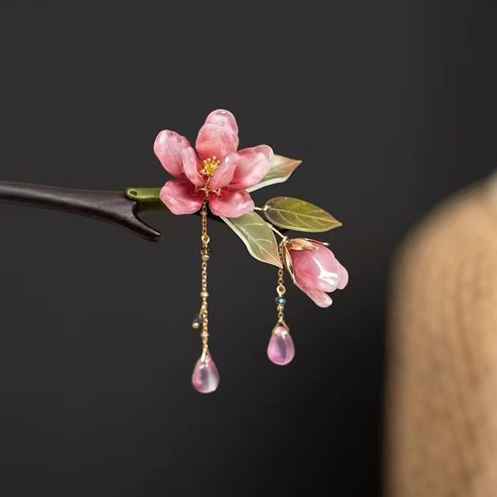Épingle à cheveux florale de s - Hanbok Hair Pin avis et prix
