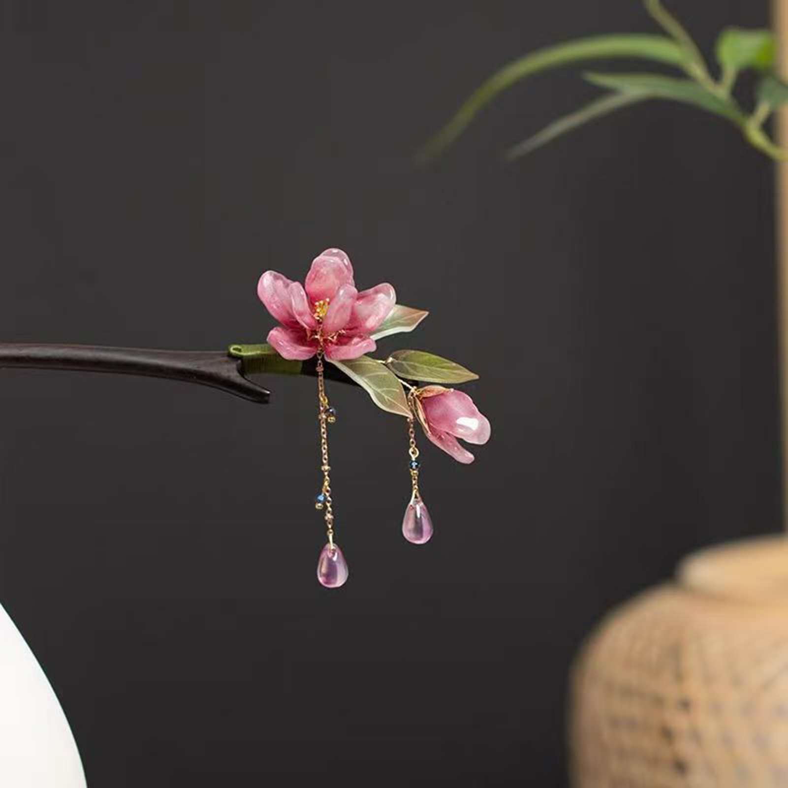 Épingle à cheveux florale de s - Hanbok Hair Pin avis et prix