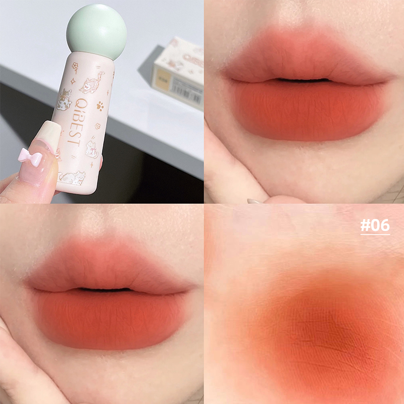 QIBEST mignon velours mat boue - Lip Tint Korean avis et prix