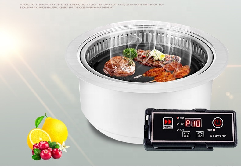 Grill coréen électrique sans f - Korean Bbq Grill avis et prix
