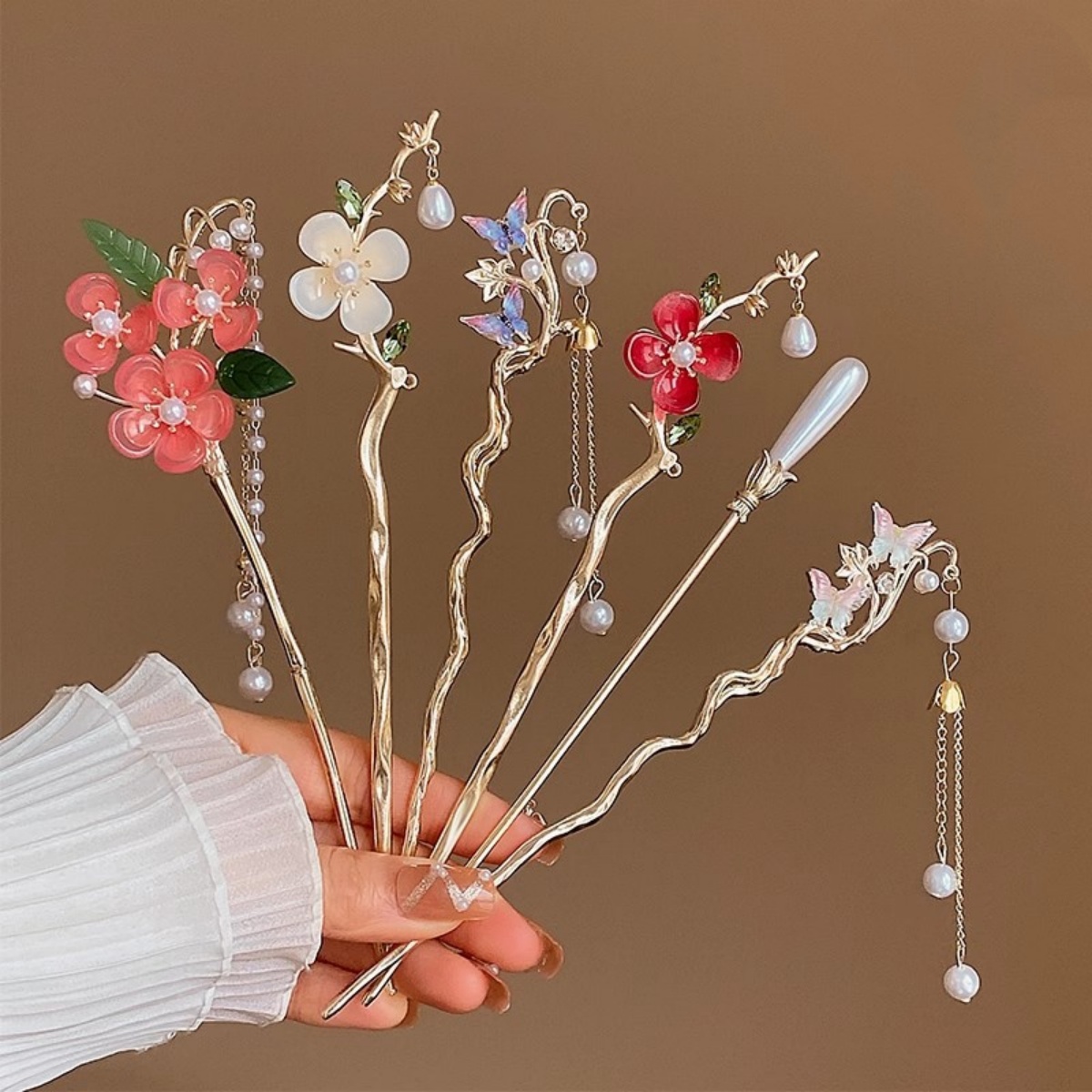 Épingle à cheveux en forme de  - Hanbok Hair Pin avis et prix