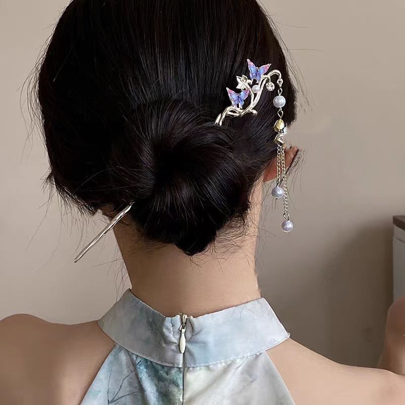 Épingle à cheveux en forme de  - Hanbok Hair Pin avis et prix