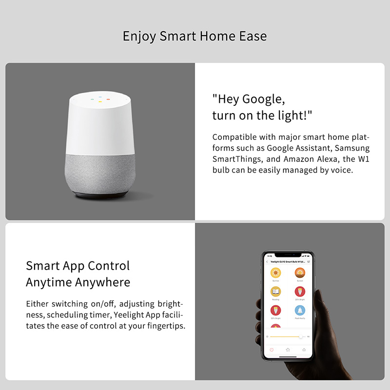 Ampoule LED intelligente Yeeli - Yeelight Light Smart Bulb avis et prix