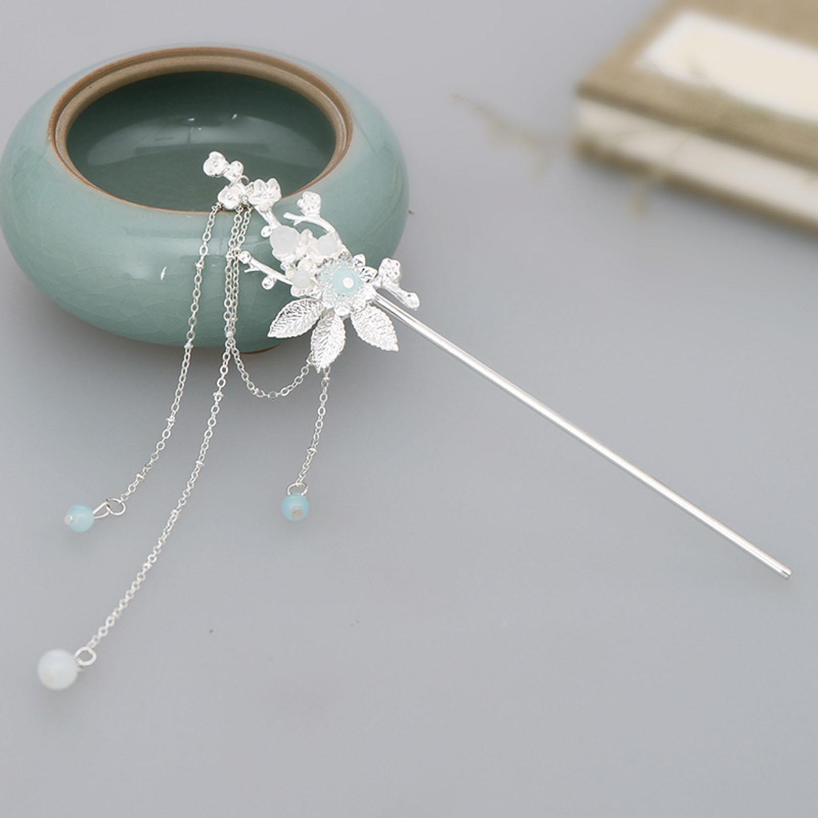 Bâtonnets à cheveux en alliage - Hanbok Hair Pin avis et prix