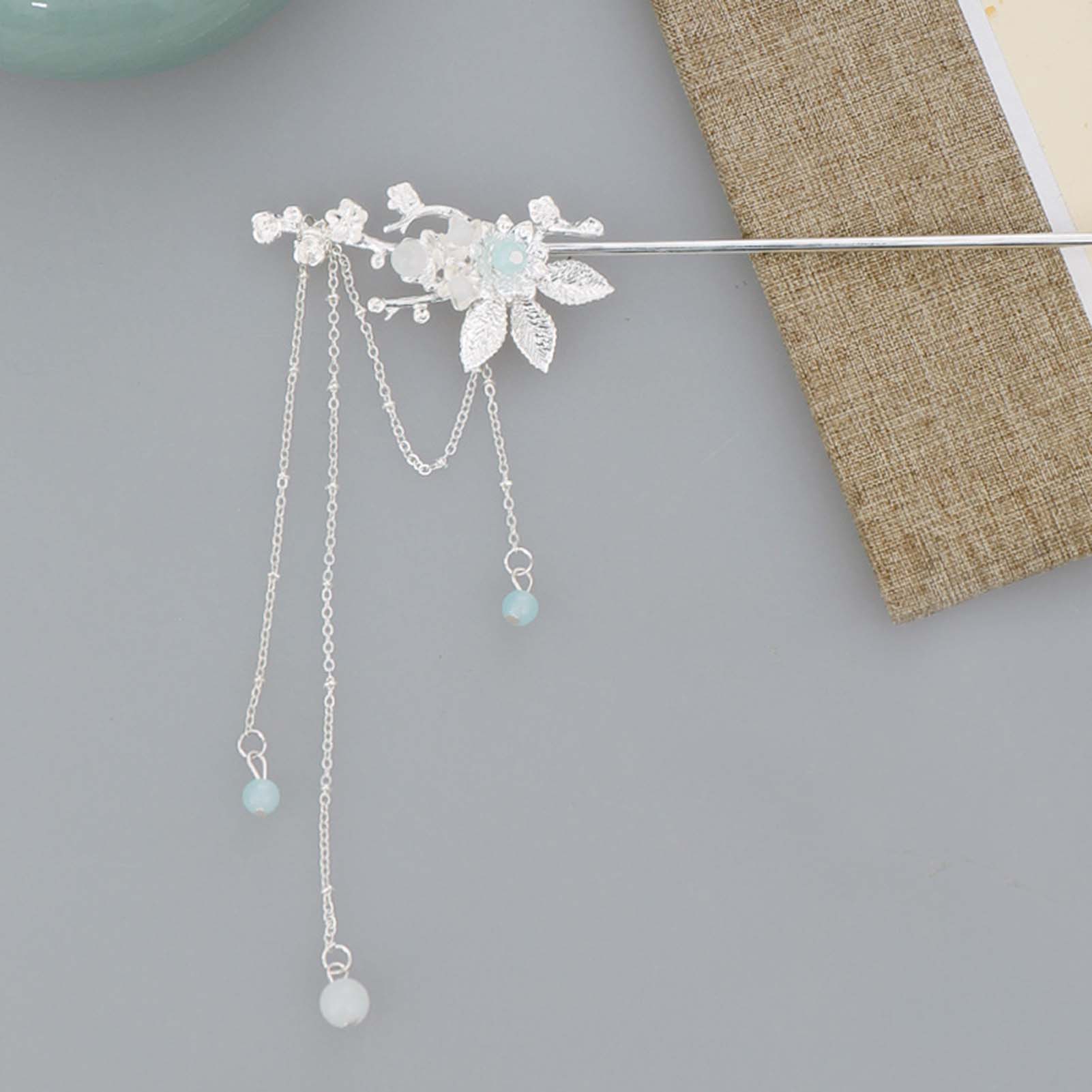 Bâtonnets à cheveux en alliage - Hanbok Hair Pin avis et prix