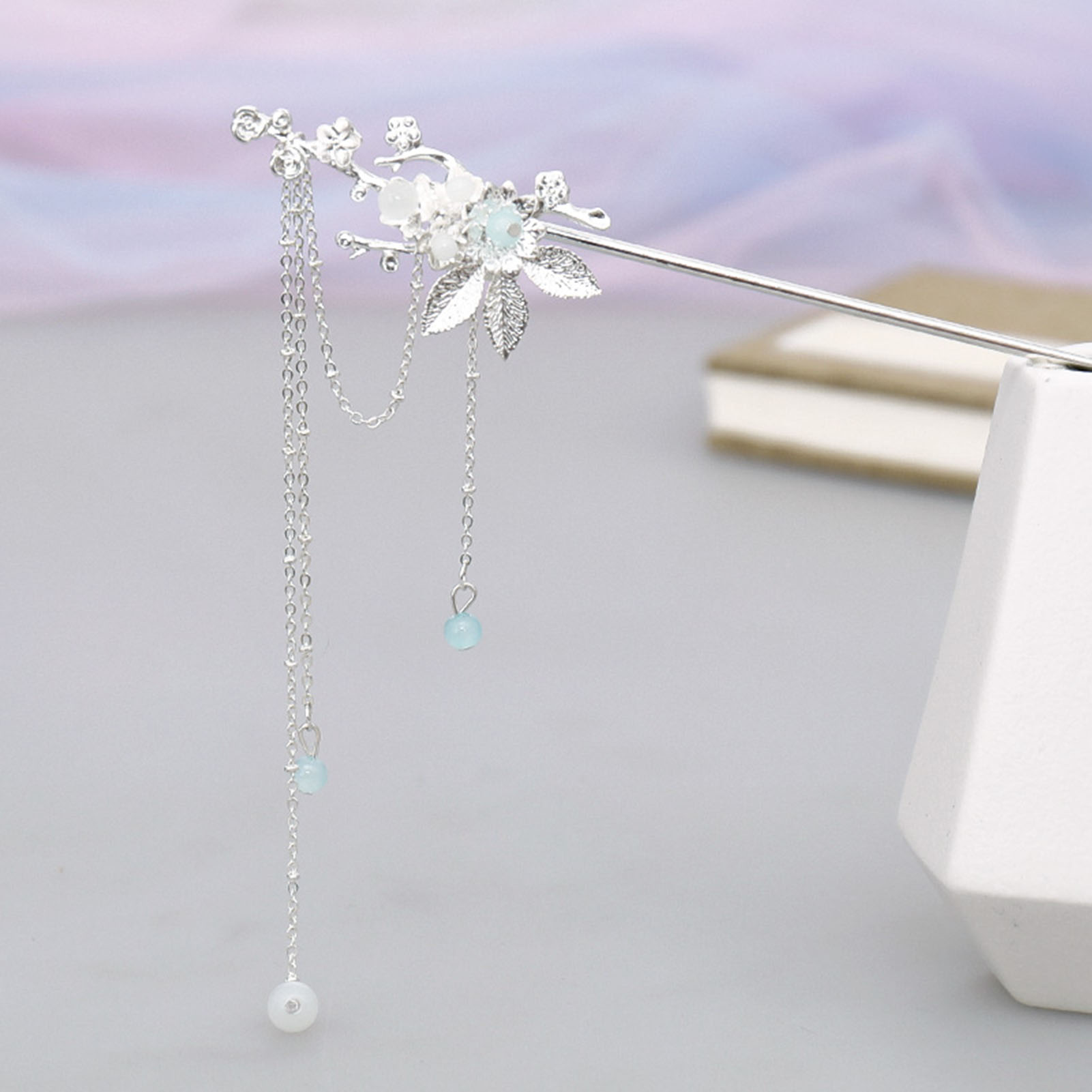 Bâtonnets à cheveux en alliage - Hanbok Hair Pin avis et prix